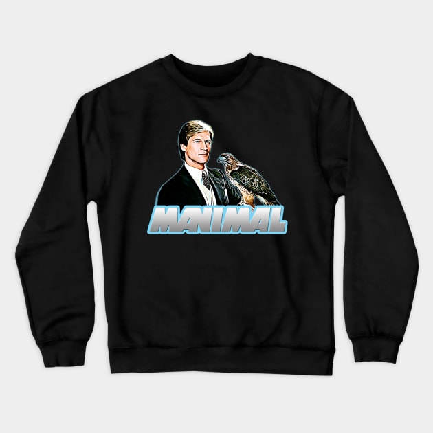 Manimal Crewneck Sweatshirt by RetroZest